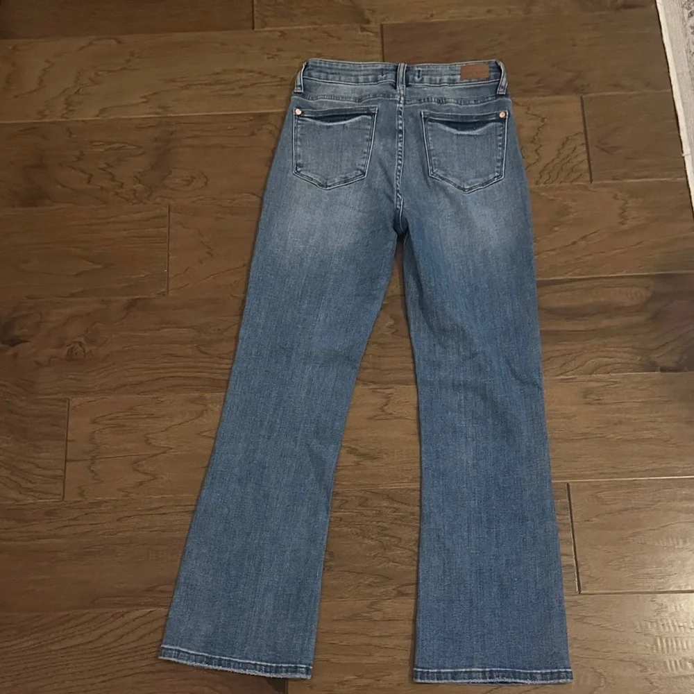 Women’s Judy Blue Light Blue Flare Jeans - Picture 5 of 5